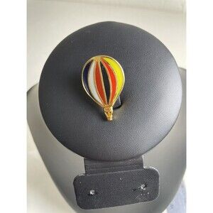 Vintage Hot Air Balloon Pin